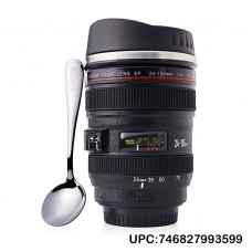 ANTVEE Coffee Mug with Spoon - 13oz Cup - Stainless Steel Insulated